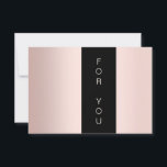 Carte BUSINESS CERTIFICACE cadeau pour vous<br><div class="desc">Un design élégant et raffiné,  blush. Attention : Dans le processus de production,  aucun film réel n'est utilisé,  mais seule la couleur est bien imprimée. Ajoutez vos données,  logo,  détails de l'entreprise et photos en quelques minutes.</div>