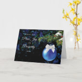 Carte Business Financial Services Season’s Greetings (Fleur jaune)