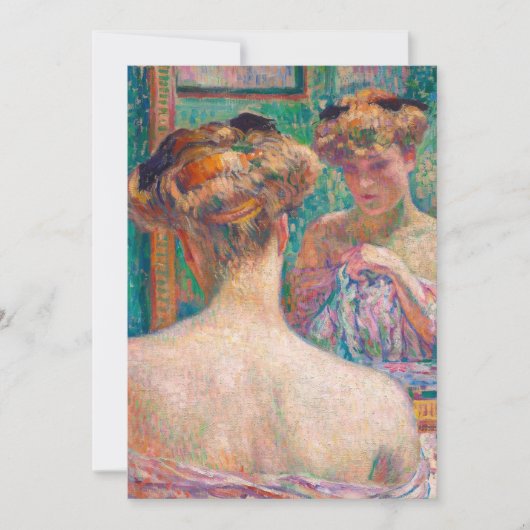 Carte Buste de Nu | Theo van Rysselberghe (Devant)