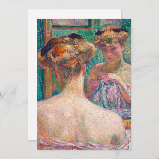Carte Buste de Nu | Theo van Rysselberghe (Devant / Derrière)