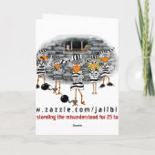 Carte Busted : "Thinking of you... obviously." (Dos)