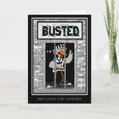 Carte Busted : "Thinking of you... obviously." (Devant)