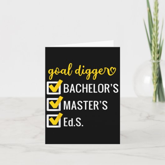 Carte But Digger Citations Inspirationnelles Éducation S (Devant)