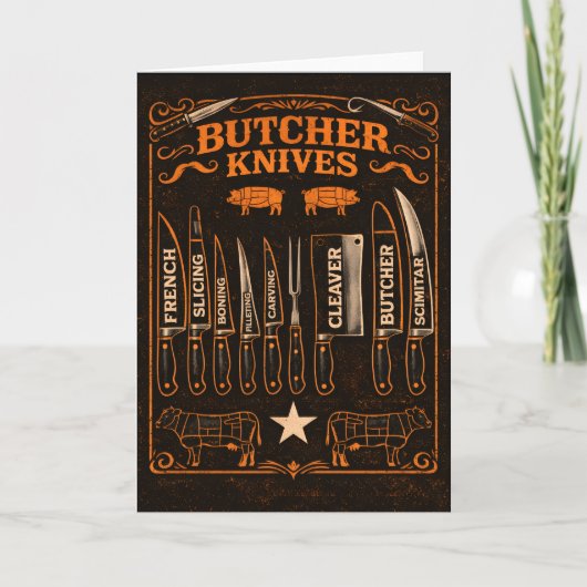 Carte Butcher Knives (Devant)