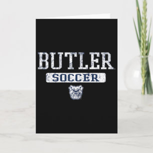Carte Butler Bulldogs Icône Vintage Football - Butler 