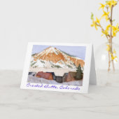 Carte Butte au pilon, Colorado (Fleur jaune)