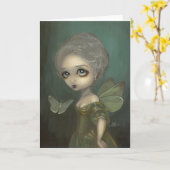 Carte "Butterflies in Gloom" (Fleur jaune)