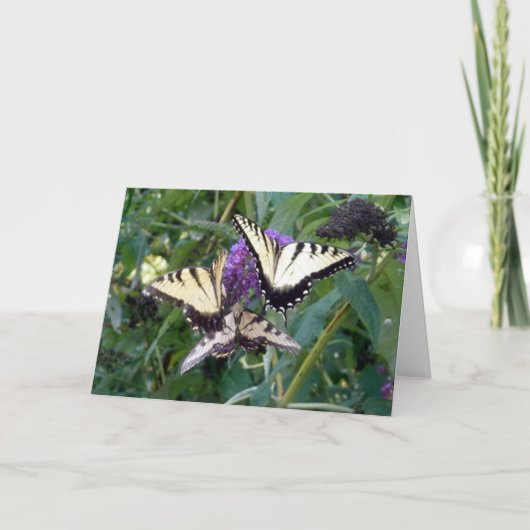 Carte butterflys de trio (Devant)