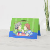 Carte Buzz blue Friends (Devant)