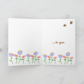 Carte BuzzAboutBees Joyeux Anniversaire Pour Vous (Intérieur)