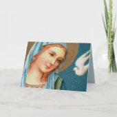 Carte BVM & Holy Spirit de l'Annonciation de Lippi (Det. (Devant)