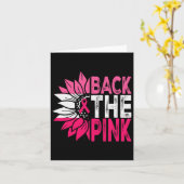 Carte Byck Pink Ribbon American Flag Cancer du sein A (Fleur jaune)