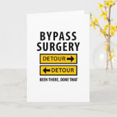 Carte Bypass Chirurgie Drôle A Été Là Fait Que (Fleur jaune)