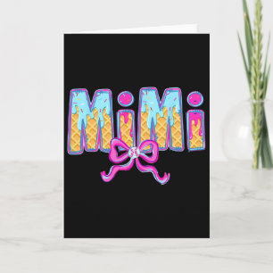 Carte Bysebyll Mimi Coquette Arc Crème Glacée Bysebyll D