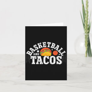 Carte Bysketbyll Et Tacos Drôle Cinco De Mayo Bysketbyl