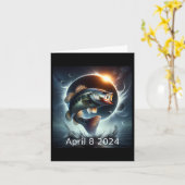 Carte Byss Fish Solar Eclipse 8 avril 2025 (Fleur jaune)