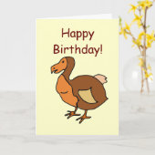 Carte C.C joyeux anniversaire ! Dronte (Fleur jaune)