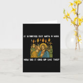 Carte Ça A Commencé Avec Un Baiser Comment Ça A Fini Com (Fleur jaune)