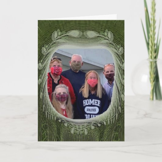 Carte Ça a été une année folle. (Devant)