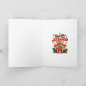 Carte Ça commence à coûter beaucoup comme Noël (Intérieur)