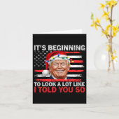 Carte Ça commence à ressembler beaucoup à ce que je vous (Fleur jaune)