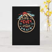 Carte Ça ne recommence plus jamais (Fleur jaune)