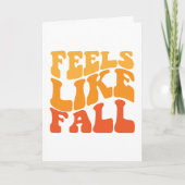 Carte Ça ressemble à l'automne (Devant)