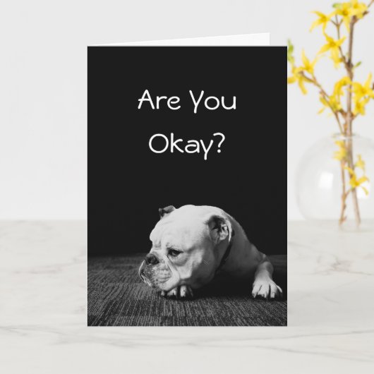 Carte Ça Va ? Amitié (Fleur jaune)