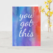 Carte Ça Va Bien, Encouragez L'Empathie (Fleur jaune)