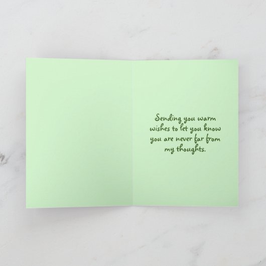 Carte Ça Va ? Penser À Vous (Intérieur)