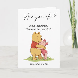 Carte Ça Va ? Winnie l'Ourson et le Piglet