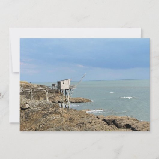 Carte Cabane de pêcheur (Devant)