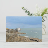 Carte Cabane de pêcheur (Debout devant)