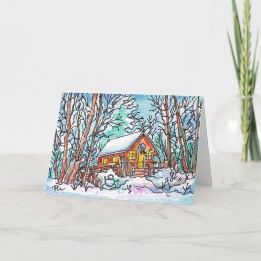 Carte Cabane d'hiver (Devant)