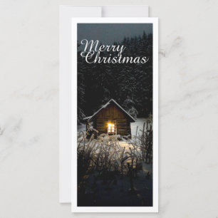 Carte Cabane Mystique de Noël en Profonde Forêt