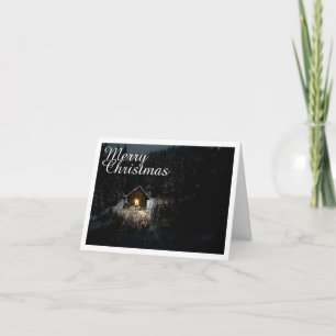 Carte Cabane Mystique de Noël en Profonde Forêt