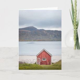 Carte Cabane rouge Ramberg Lofoten