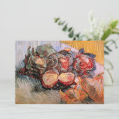 Carte Cabbages rouges et oignons par Vincent van Gogh (Debout devant)
