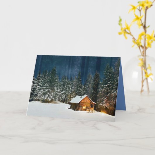 Carte Cabine de journal (Fleur jaune)