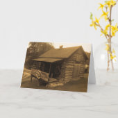 Carte Cabine de journal principal (Fleur jaune)