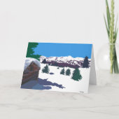 Carte Cabine du journal d'hiver (Devant)