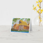 Carte Cabines d'herbe (Fleur jaune)