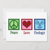 Carte Cabinet d'urologie Peace Love Urologue (Devant)