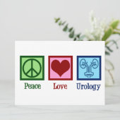 Carte Cabinet d'urologie Peace Love Urologue (Debout devant)