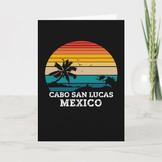 CARTE CABO SAN LUCAS MEXICO (Devant)