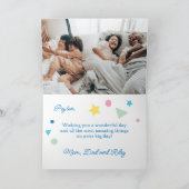 Carte cacahuètes | Joyeux anniversaire Snoopy & Woodstoc (Intérieur)