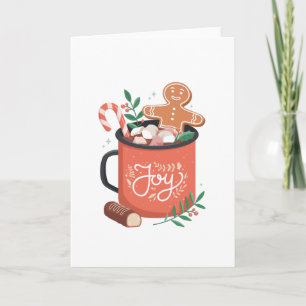 CARTE CACAO CHAUD NOËL
