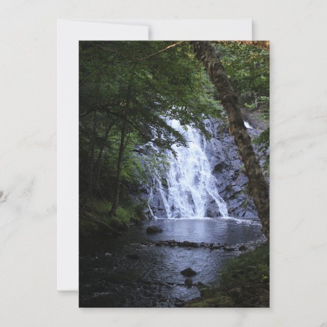 Carte Caché à travers les arbres (Devant)