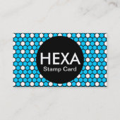 carte cachet hexa (couleur personnalisable) (Dos)