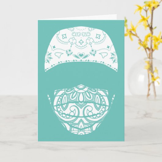 carte cachette cachette (Fleur jaune)